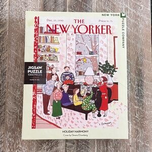 Rare! New York Puzzle Company Holiday Harmony